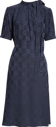 givenchy logo midi dress|Givenchy 4G Baroque Logo Jacquard Lavallière Midi Dress.